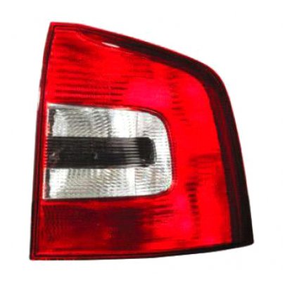 Фонарь задний правый (P21W; W3W) Skoda Octavia 2 / Шкода Октавия 2 2004-2013 FP6409F4-E DEPO (Тайвань)