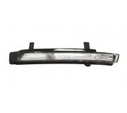 Повторитель поворота на зеркало левый (белый) Skoda Octavia 2 / Шкода Октавия 2 2004-2013 332-0040-3 TYC (Тайвань)