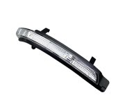 Повторитель поворота на зеркало левый (белый) Skoda Octavia 2 / Шкода Октавия 2 2004-2013 3T0949101 VW (Германия)