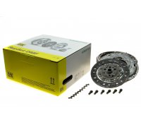 Демпфер / маховик + комплект сцепления Skoda Octavia 2 / Шкода Октавия 2 1.9 TDI 2004-2013 600001600 LuK (Германия)