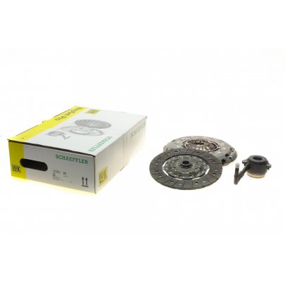 Комплект зчеплення (корзина, диск, вижимний) Skoda Octavia 2 / Шкода Октавія 2 2.0 FSI 2004-2013 624327933 LuK (Німеччина)