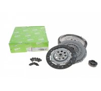 Демпфер / маховик + комплект сцепления Skoda Octavia 2 / Шкода Октавия 2 1.9 TDI 2004-2013 837073 VALEO (Франция)