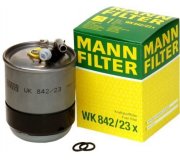 Паливний фільтр MB Vito 639 2.2CDI (під датчик, двигун OM646) 2003- WK842/23X MANN (Німеччина)