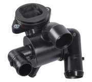 Термостат (87 °C, с  корпусом) Volkswagen Passat B6 / Фольксваген Пассат Б6 2.0TDI 2005-2010 102436 FEBI (Германия)