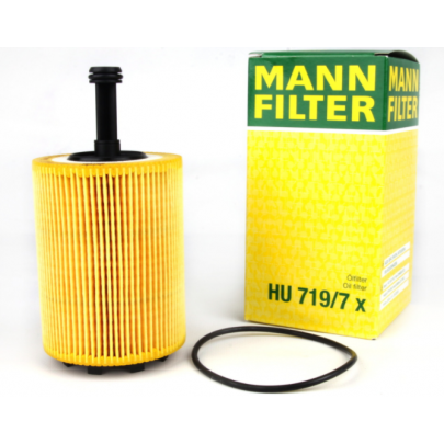 Масляный фильтр VW Transporter T5 1.9TDI / 2.5TDI 03-09 HU719/7X MANN (Германия)