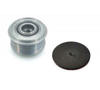 Шків генератора (6 ручейков, 14мм) Renault Scenic 3 / Рено Сценік 3 1.5dCi 2009-2016 VKM03608 SKF (Франція)