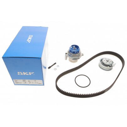 Комплект ГРМ + помпа (двигун: BSE, BSF) Volkswagen Passat B6 / Фольксваген Пассат Б6 1.6FSI 2005-2010 VKMC01113-1 SKF (Франція)