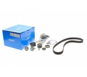 Комплект ГРМ (с помпой) Renault Megane 3 / Рено Меган 3 1.6 (бензин) 2008-2016 VKMC06021 SKF (Франция)