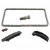 Комплект цепи ГРМ Volkswagen Passat B6 / Фольксваген Пассат Б6 3.6FSI 2005-2010 49235 FEBI (Германия) - Фото №1