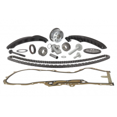 Комплект цепи ГРМ (двигатель: CAXA, CDGA) Volkswagen Passat B6 / Фольксваген Пассат Б6 1.4TSI 2005-2010 VKML81007 SKF (Франция)