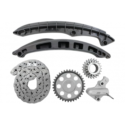 Комплект ланцюга ГРМ (двигун: BLF) Volkswagen Passat B6 / Фольксваген Пассат Б6 1.6FSI 2005-2010 40-1173FK IJS GROUP (Іспанія)