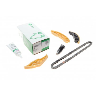 Комплект цепи ГРМ Volkswagen Passat B6 / Фольксваген Пассат Б6 1.8TSI 2005-2010 559019610 INA (Германия)