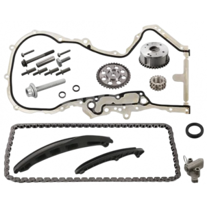 Комплект цепи ГРМ (двигатель: CAXA, CDGA) Volkswagen Passat B6 / Фольксваген Пассат Б6 1.4TSI 2005-2010 30106306 SWAG (Германия)