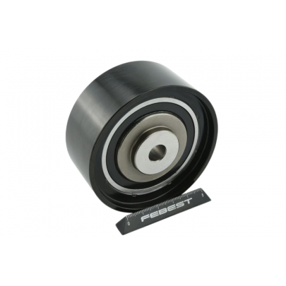 Ролик натяжителя ремня генератора (80x34мм) Volkswagen Passat B6 / Фольксваген Пассат Б6 2.0TDI 2005-2010 2388-TIG FEBEST (Германия)