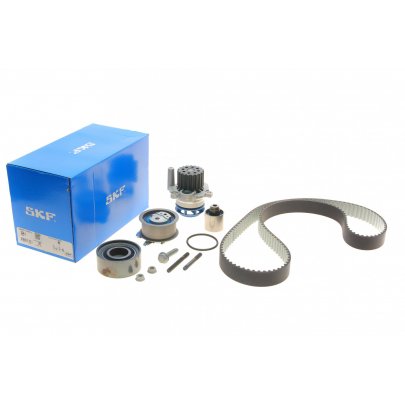 Комплект ГРМ + помпа Volkswagen Passat B6 / Фольксваген Пассат Б6 2.0TDI 2005-2010 VKMC01255-1 SKF (Франція)