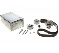 Комплект ГРМ + помпа Volkswagen Passat B6 / Фольксваген Пассат Б6 2.0TDI 2005-2010 PK05512 HEPU (Німеччина)