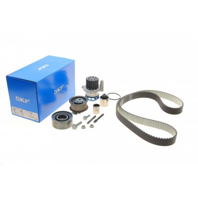 Комплект ГРМ + помпа Volkswagen Passat B6 / Фольксваген Пассат Б6 2.0TDI 2005-2010 VKMC01263-1 SKF (Франція)