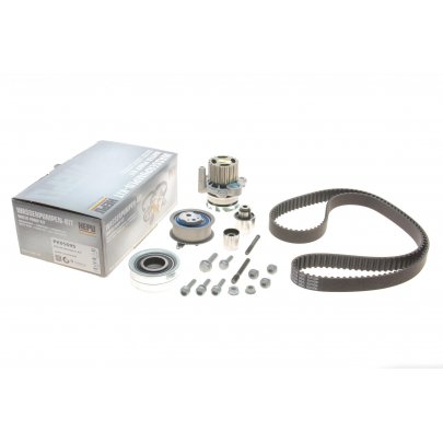 Комплект ГРМ + помпа Volkswagen Passat B6 / Фольксваген Пассат Б6 1.6TDI 2005-2010 PK05695 HEPU (Німеччина)