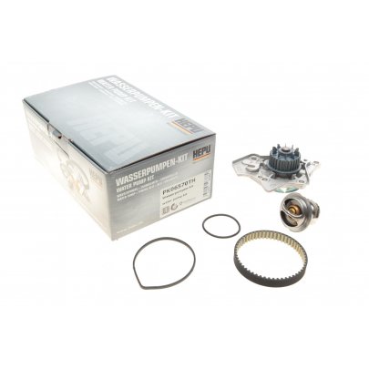 Комплект ГРМ + помпа Volkswagen Passat B6 / Фольксваген Пассат Б6 2.0TFSI 2005-2010 PK06570TH HEPU (Німеччина)