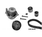 Комплект ГРМ + помпа Volkswagen Passat B6 / Фольксваген Пассат Б6 2.0FSI 2005-2010 KBU5112A BUGATTI (Італія)