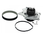 Комплект ГРМ + помпа Volkswagen Passat B6 / Фольксваген Пассат Б6 2.0TFSI 2005-2010 WPK-189201 AIRTEX (Іспанія)