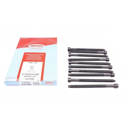 Болты головки двигателя (комплект, 10шт) Volkswagen Passat B6 / Фольксваген Пассат Б6 1.9TDI 2005-2010 016740B CORTECO (Италия)