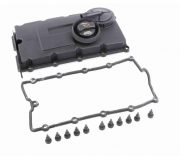 Клапанная крышка Volkswagen Passat B6 / Фольксваген Пассат Б6 2.0TDI 2005-2010 V10-9986 VAICO (Германия)