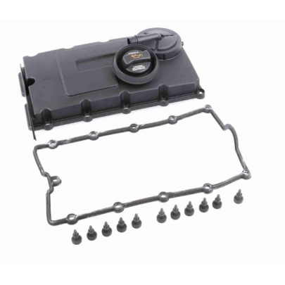 Клапанная крышка Volkswagen Passat B6 / Фольксваген Пассат Б6 2.0TDI 2005-2010 V10-9986 VAICO (Германия)