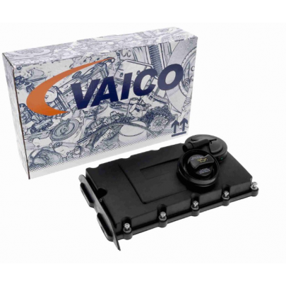Клапанная крышка Volkswagen Passat B6 / Фольксваген Пассат Б6 2.0TDI 2005-2010 VC21-1029 VAICO (Германия)