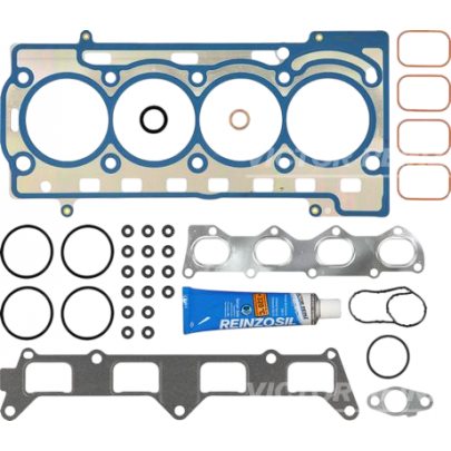 Комплект прокладок двигателя (двигатель: BLF) Volkswagen Passat B6 / Фольксваген Пассат Б6 1.6FSI 2005-2010 02-34280-01 VICTOR REINZ (Германия)