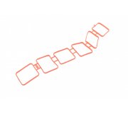 Прокладка впускного коллектора Volkswagen Passat B6 / Фольксваген Пассат Б6 3.6FSI 2005-2010 305.730 ELRING (Германия)