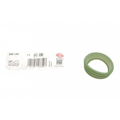 Прокладка впускного коллектора (двигатель: BSE, BSF) Volkswagen Passat B6 / Фольксваген Пассат Б6 1.6FSI 2005-2010 240.120 ELRING (Германия)