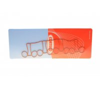 Прокладка впускного коллектора Volkswagen Passat B6 / Фольксваген Пассат Б6 2.0TDI 2005-2010 450663P CORTECO (Италия)