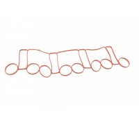 Прокладка впускного коллектора Volkswagen Passat B6 / Фольксваген Пассат Б6 2.0TDI 2005-2010 493.390 ELRING (Германия)