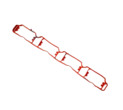 Прокладка впускного коллектора Volkswagen Passat B6 / Фольксваген Пассат Б6 2.0TFSI 2005-2010 DRM-082 DR.MOTOR (Польша)