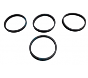 Прокладка впускного коллектора (4шт) VW Touran / Фольксваген Туран 1.6 (бензин) 2003-2015 DRM0160S DR.MOTOR (Польша)