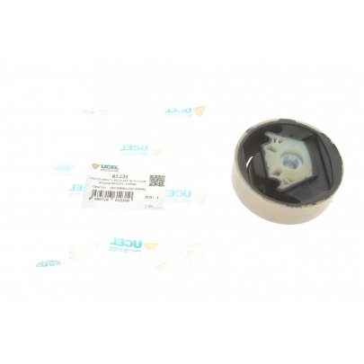 Подушка двигуна задня верхня (з різьбленням) Volkswagen Passat B6 / Фольксваген Пассат Б6 2.0TFSI 2005-2010 61231 UCEL (Туреччина)