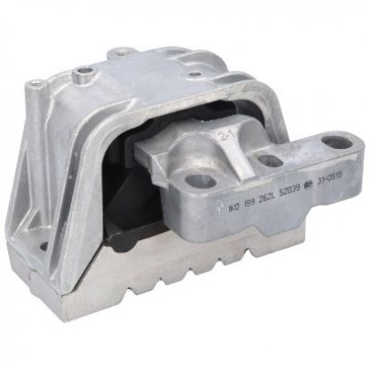 Подушка двигуна передня права (двигун: BSE, BSF) Volkswagen Passat B6 / Фольксваген Пассат Б6 1.6FSI 2005-2010 52039 ORIGINAL BIRTH (Італія)