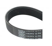Ремінь генератора (1623мм, з кондиціонером) Volkswagen Passat B6 / Фольксваген Пассат Б6 3.2FSI 2005-2010 VKMV6PK1623 SKF (Франція)