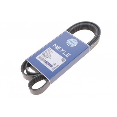 Ремінь генератора (1733мм, з кондиціонером, двигун: CAXA) Volkswagen Passat B6 / Фольксваген Пассат Б6 1.4TSI 2005-2010 0500061735 MEYLE (Німеччина)