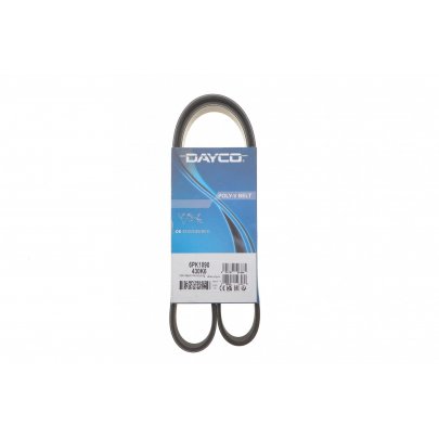 Ремінь генератора (1090мм, без кондиціонера, двигун: CAXA) Volkswagen Passat B6 / Фольксваген Пассат Б6 1.4TSI 2005-2010 6PK1090 DAYCO (Італія)