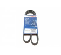 Ремінь генератора (1045мм, з кондиціонером) Volkswagen Passat B6 / Фольксваген Пассат Б6 2.0FSI 2005-2010 1987947940 BOSCH (Німеччина)
