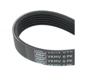 Ремінь генератора (1045мм, з кондиціонером) Volkswagen Passat B6 / Фольксваген Пассат Б6 2.0FSI 2005-2010 VKMV6PK1045 SKF (Франція)