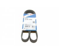 Ремінь генератора (1090мм, без кондиціонера, двигун: CAXA) Volkswagen Passat B6 / Фольксваген Пассат Б6 1.4TSI 2005-2010 1987948381 BOSCH (Німеччина)