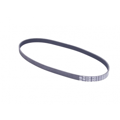 Ремінь генератора (1050мм, з кондиціонером) Volkswagen Passat B6 / Фольксваген Пассат Б6 2.0TDI 2005-2010 03G903137B VAG (Німеччина)