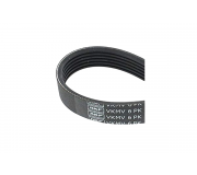 Ремень генератора (1050мм, с кондиционером) Volkswagen Passat B6 / Фольксваген Пассат Б6 1.9TDI 2005-2010 VKMV6PK1050 SKF (Франция)