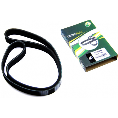 Ремінь генератора (1054мм, з кондиціонером) Volkswagen Passat B6 / Фольксваген Пассат Б6 2.0TFSI 2005-2010 6PK1054 BGA (Велика Британія)