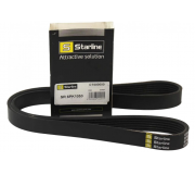 Ремінь генератора (1054мм, з кондиціонером) Volkswagen Passat B6 / Фольксваген Пассат Б6 2.0TFSI 2005-2010 SR6PK1053 STARLINE (Чехія)