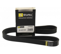 Ремінь генератора (1054мм, з кондиціонером) Volkswagen Passat B6 / Фольксваген Пассат Б6 2.0TFSI 2005-2010 SR6PK1053 STARLINE (Чехія)