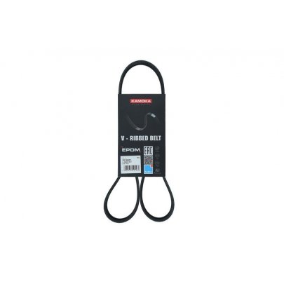 Ремень генератора (1070мм, с кондиционером) Volkswagen Passat B6 / Фольксваген Пассат Б6 1.6TDI 2005-2010 7016051 KAMOKA (Польша)